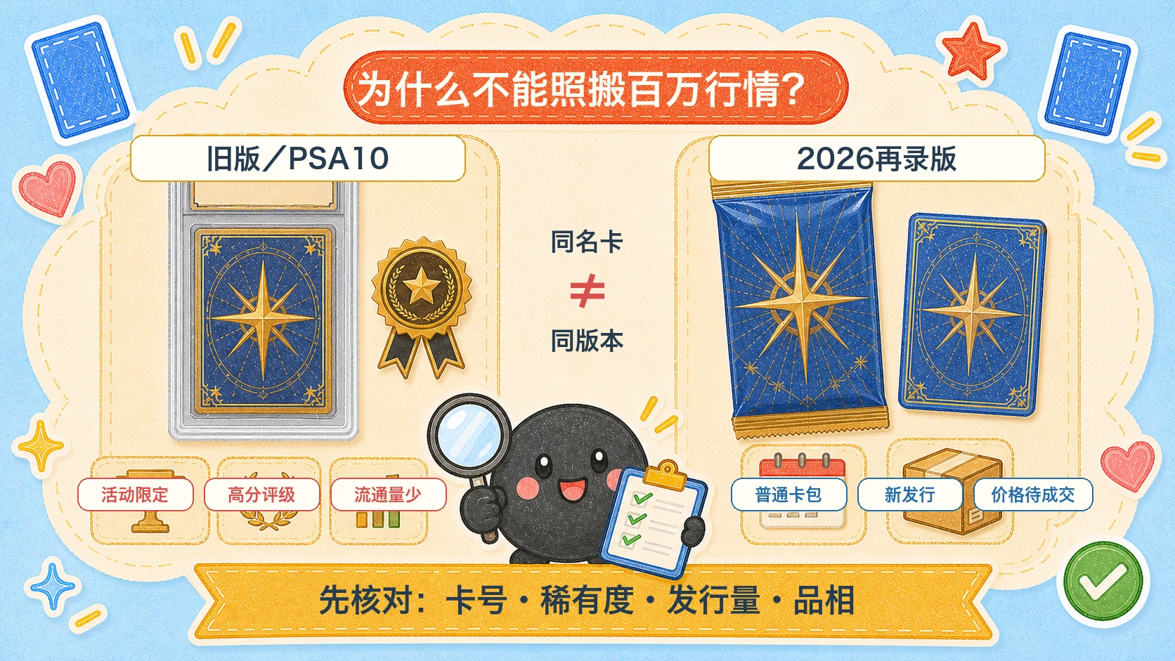 旧版与再录版为什么不能直接比较